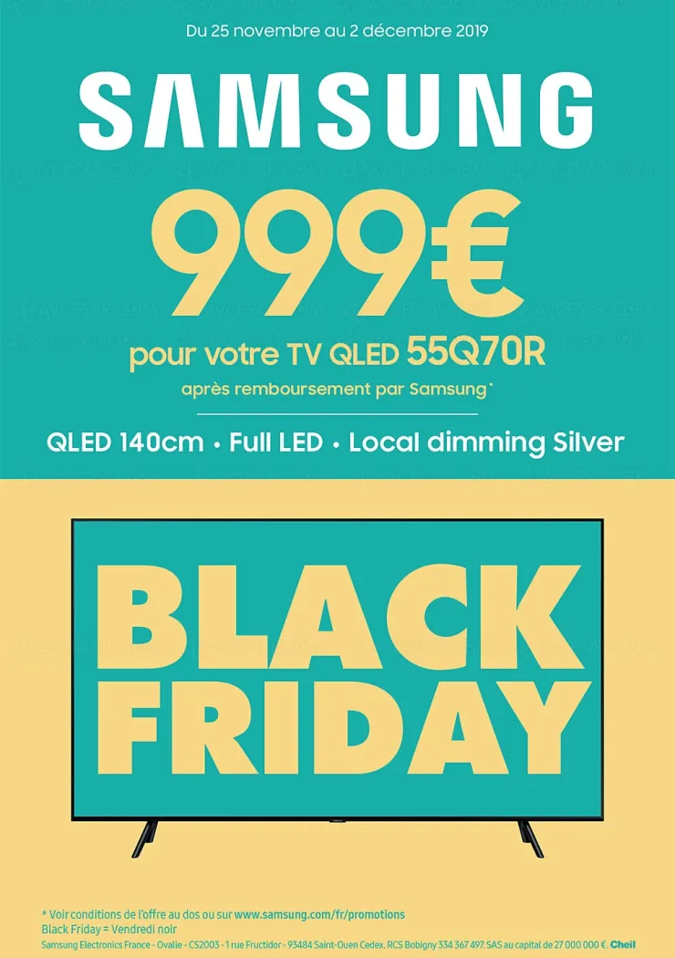 black-friday-2019-offre-de-remboursement-300-tv-qled-samsung-55q70r