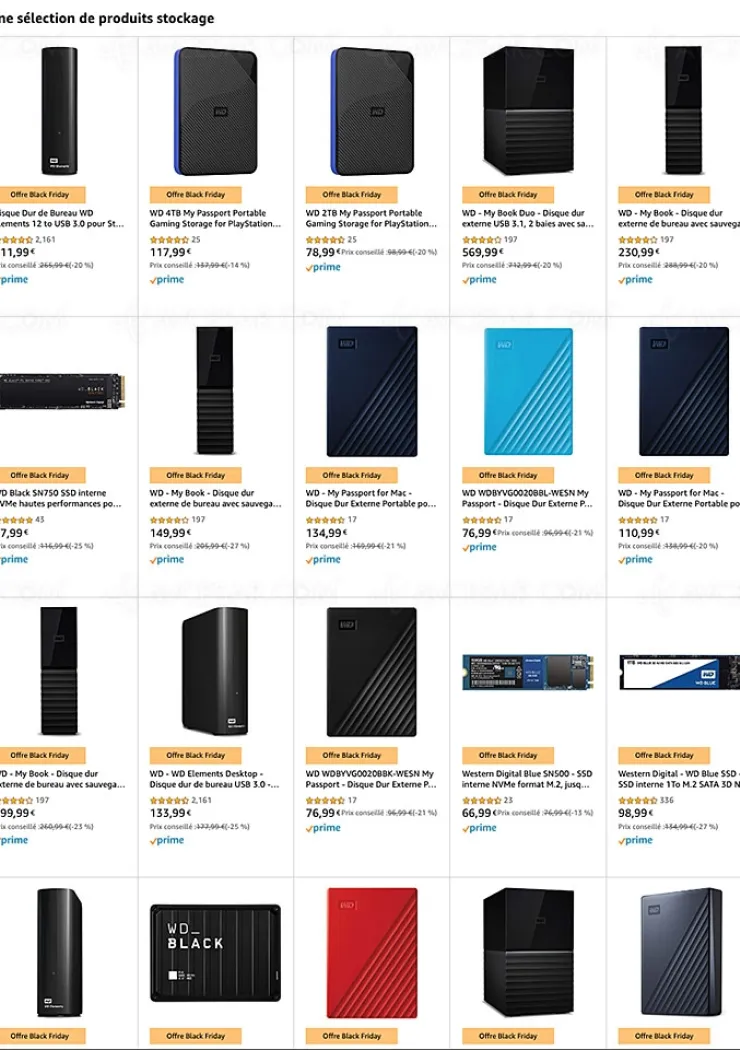 black-friday-2019-amazon-western-digital-disques-durs-portables-nas-jusqu-a-28-to-et-25-de-remise