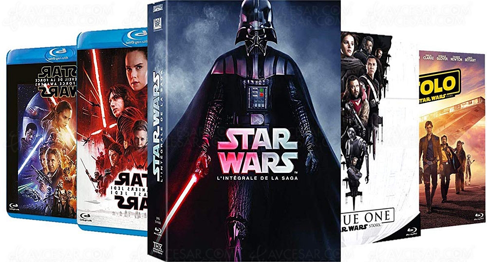 Black Friday 2019 > , Intégrale Star Wars Blu‑Ray à petit prix