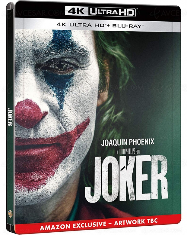 Précisions sur les éditions 4K Ultra HD et Blu‑Ray du film Joker