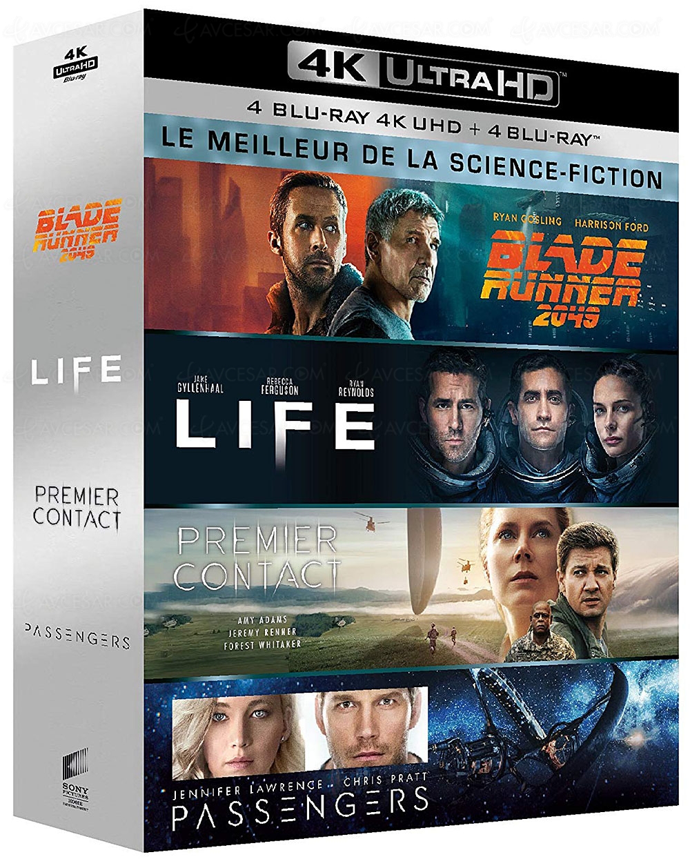Ventes flash Noël 2019 > Amazon coffret&nbsp;4K science&#8209;fiction 4&nbsp;films à&nbsp;&#8209;65% de&nbsp;remise