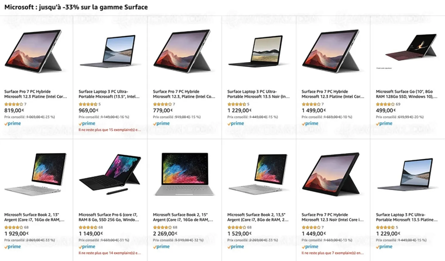 ventes-flash-noel-2019-amazon-microsoft-tablette-pc-surface-jusqu-a-33-de-remise