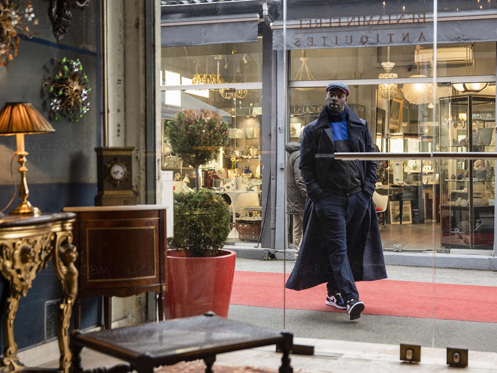 Omar Sy surpris en train de voler… pour Netflix&nbsp;(image)