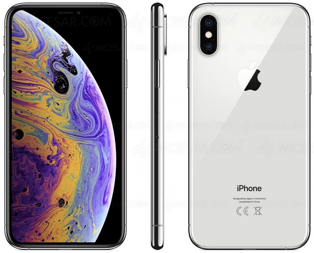 Ventes flash Noël 2019 > iPhone Xs 64 Go à 649,49 €, soit 41% de remise