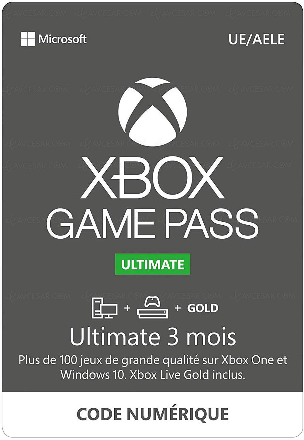 Offres de fêtes 2019 > Amazon abonnement Xbox Game&nbsp;Pass trois mois&nbsp;à&nbsp;-50%