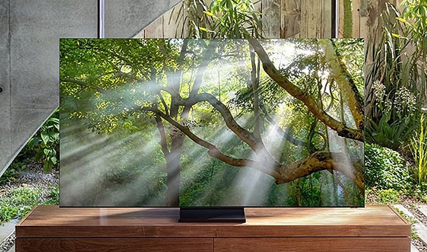 CES 20 > TV QLED Samsung réellement sans bords&nbsp;en&nbsp;approche