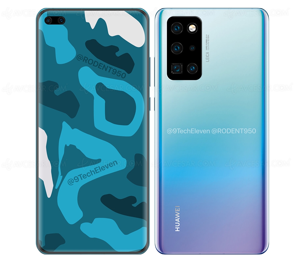 Sept caméras pour le&nbsp;Huawei&nbsp;P40&nbsp;?