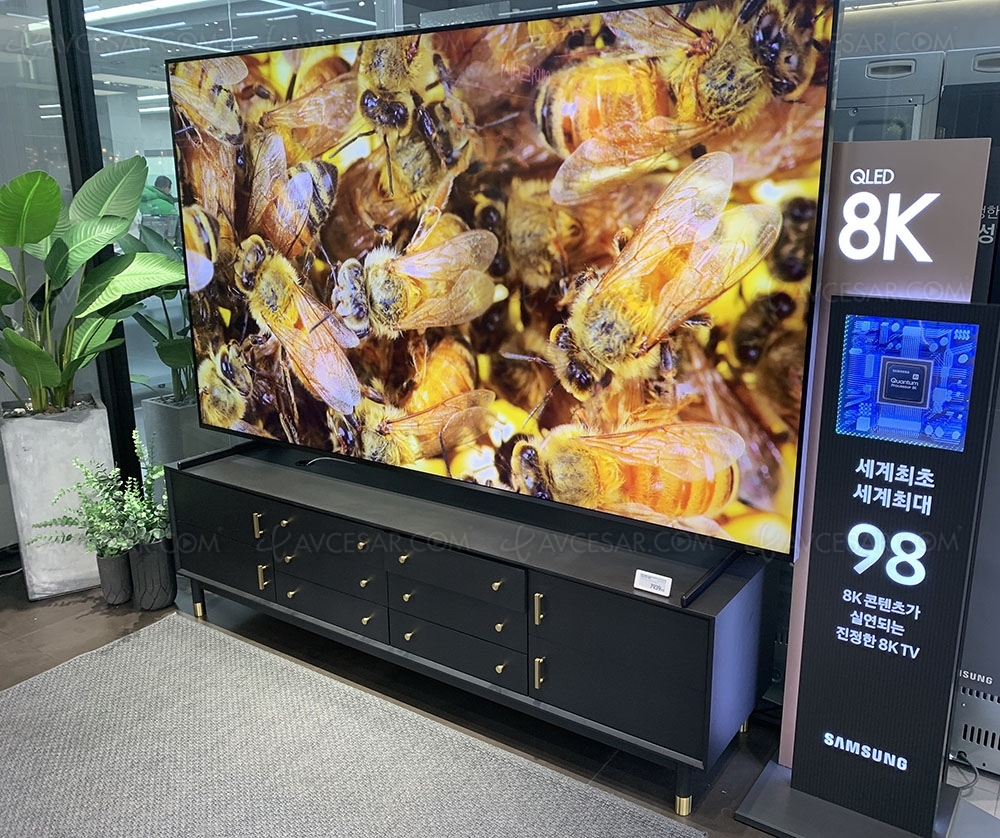 500&nbsp;000&nbsp;téléviseurs Ultra&nbsp;HD&nbsp;8K en&nbsp;2020