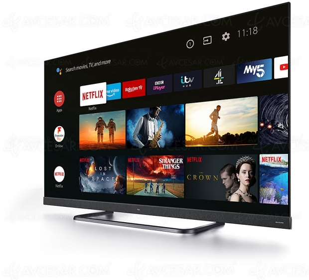 Concours TCL/AVCesar.com, tentez de gagner un Smart TV Android 9.0 TCL 65EC780