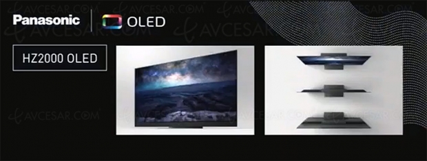CES 20 > TV Oled Panasonic HZ2000, annonce fugace pendant la conférence Panasonic