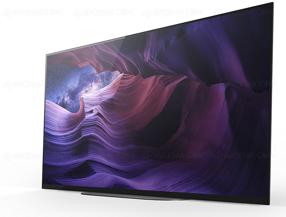 CES 20 > TV Bravia Oled 48'' Sony A9S Acoustic Surface Audio+, Google