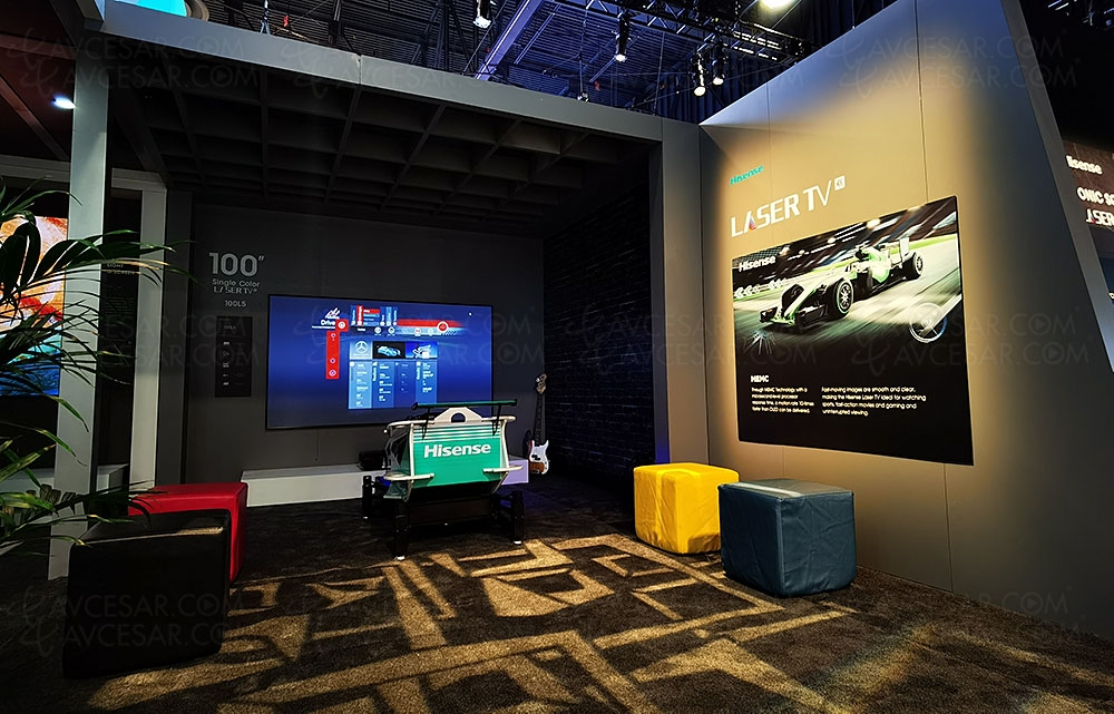CES 20 > Hisense Laser&nbsp;TV&nbsp;L5 Ultra&nbsp;HD/4K HDR, 95%&nbsp;Rec.2020, 2&nbsp;600&nbsp;lumens…