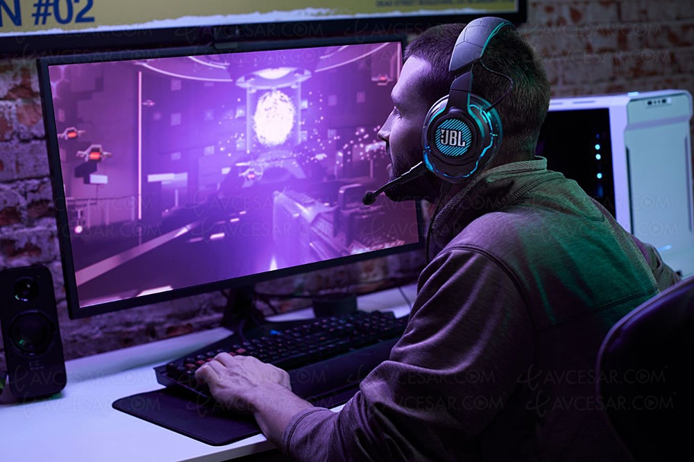 CES 20 > JBL&nbsp;Quantum&nbsp;: casques et enceintes pour les&nbsp;joueurs&nbsp;PC