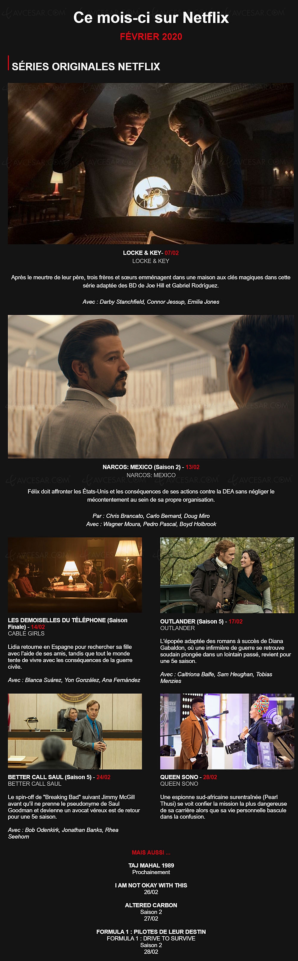 Quoi de neuf sur Netflix en&nbsp;février&nbsp;? Better Call Saul&nbsp;de&nbsp;retour&nbsp;!