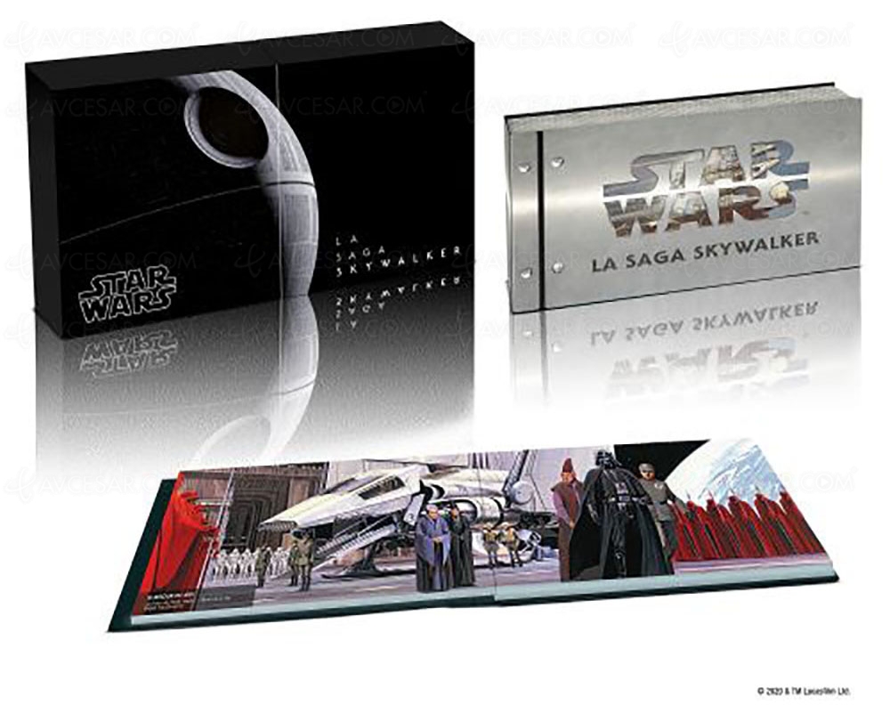Coffret Star Wars Dvd Integrale Carrefour Coffret Star Wars la saga Skywalker 4K Ultra HD, précommande ouverte en