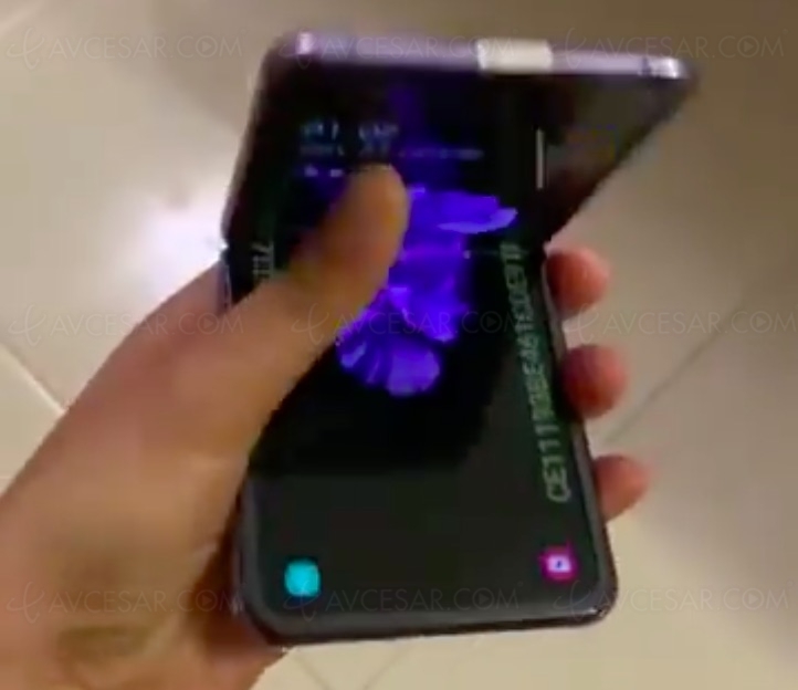 Vidéo fuitée du pliable Samsung Galaxy&nbsp;Z&nbsp;Flip