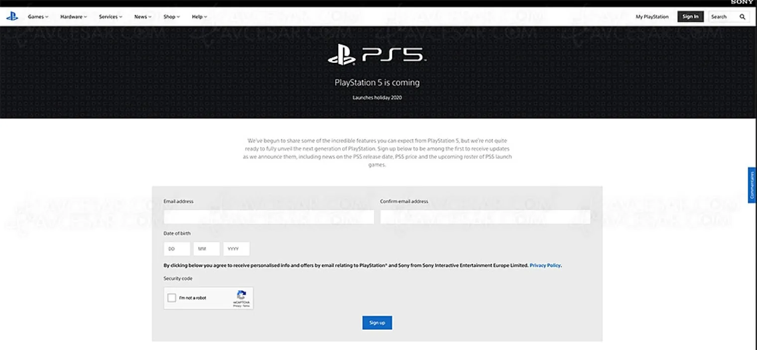 playstation-5-page-officielle-en-ligne-inscrivez-vous-pour-recevoir-des-infos