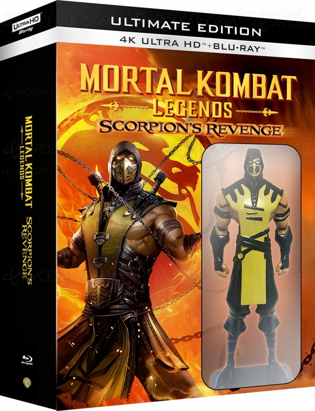 Mortal Kombat Legends : Scorpion’s Revenge, étonnant 4K Ultra HD avec goodies