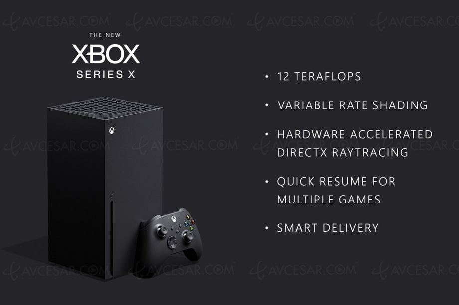 Xbox Series X&nbsp;: 12&nbsp;téraflops, Variable Rate&nbsp;Shading et&nbsp;autres détails&nbsp;officiels