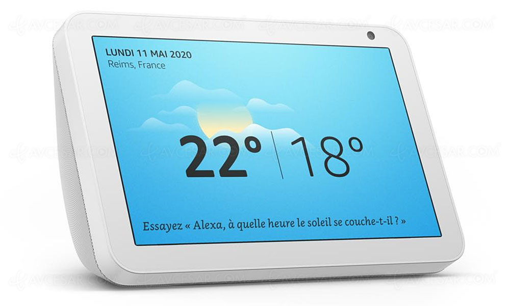 Écran connecté  Echo Show 8, avec Alexa