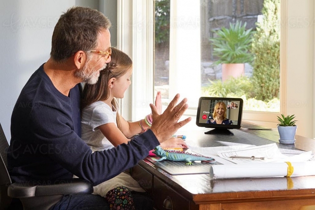 Écran connecté Amazon Echo Show 8, avec Alexa