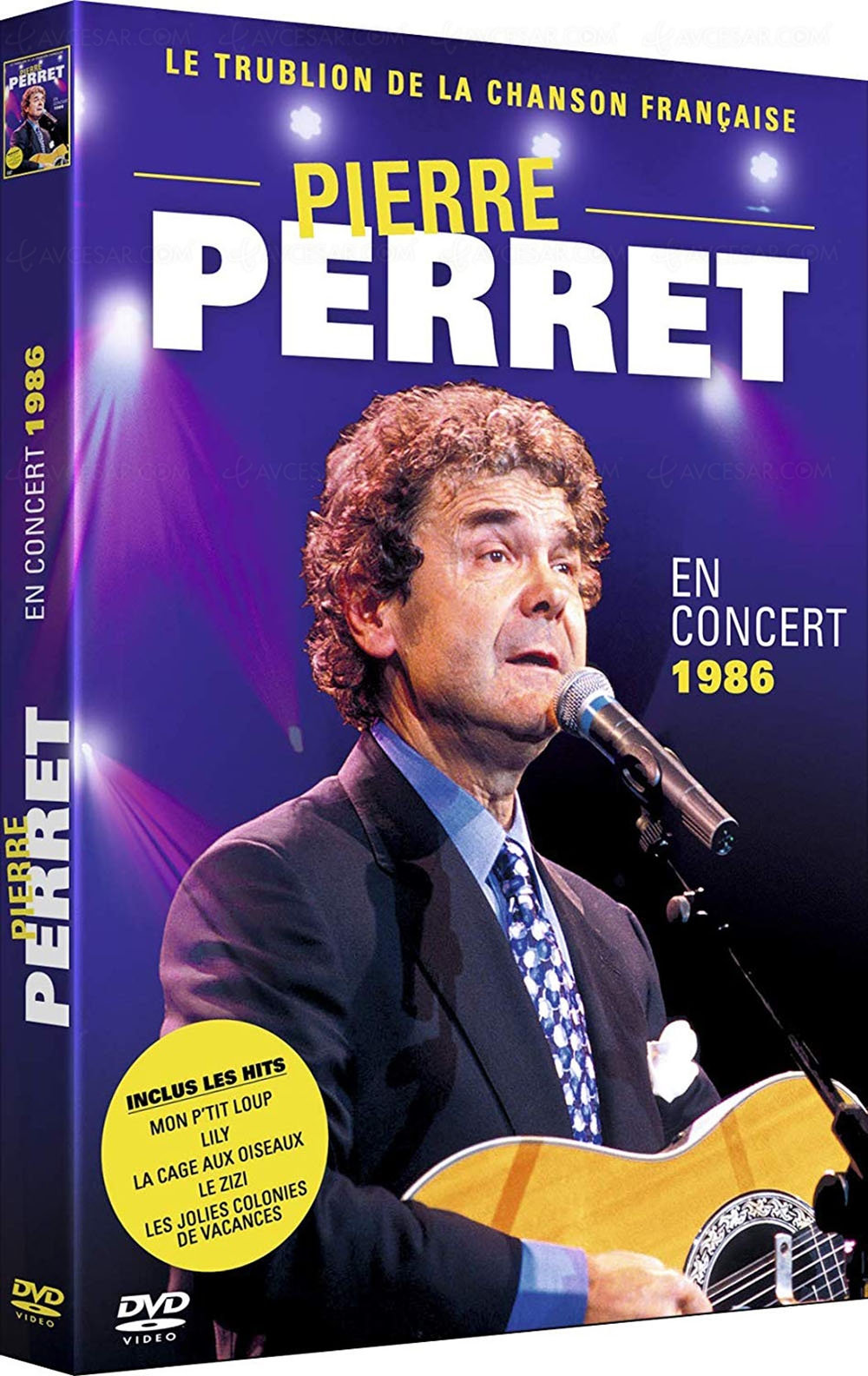 Un concert inédit de Pierre Perret pour la première fois en DVD avant «&nbsp;adieux&nbsp;provisoires&nbsp;»