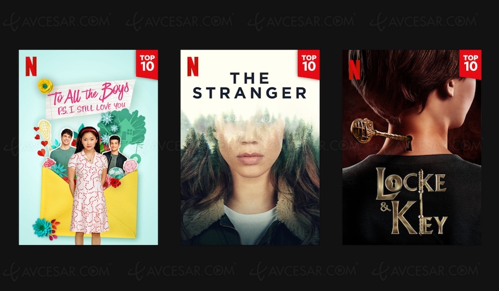 Nouvelle fonction Top&nbsp;10 sur&nbsp;Netflix