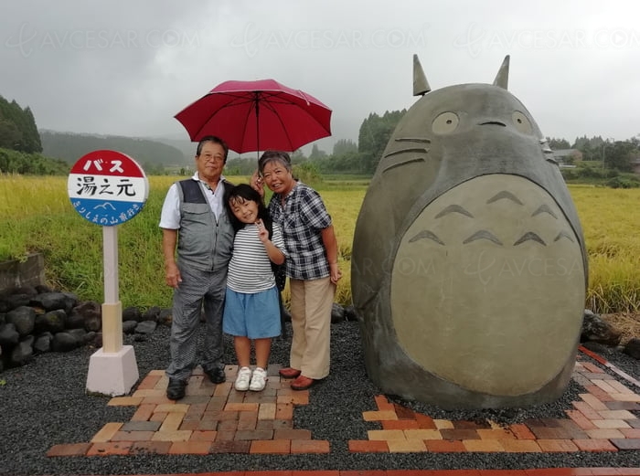 L'arrêt de bus de Totoro, pour de vrai ! (au Japon)