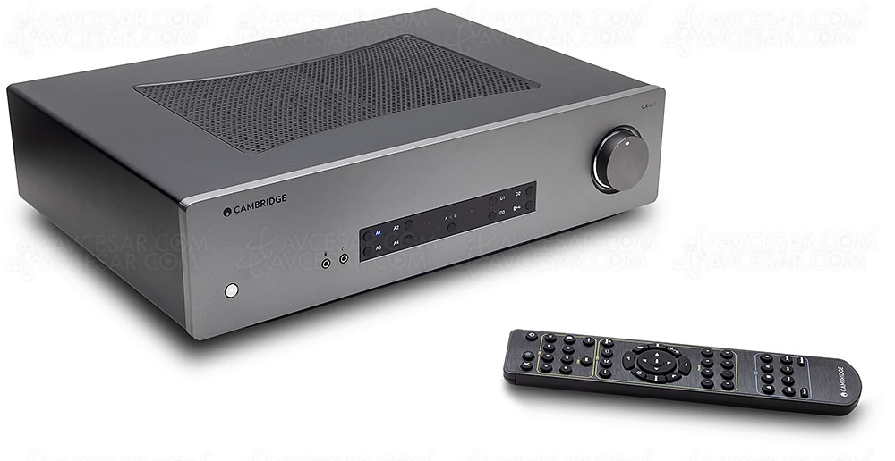 Amplificateur stéréo Cambridge Audio CXA61, Class&nbsp;AB, DSD et&nbsp;Bluetooth&nbsp;APT‑X