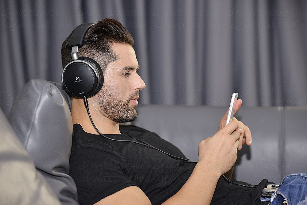Casque SoundMagic HP1000, objectif&nbsp;Hi‑Fi