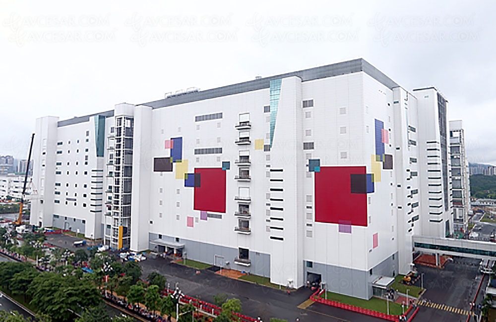 Usine TV Oled LG&nbsp;Display de Guangzhou en&nbsp;Chine, début de la&nbsp;production annoncée pour le mois&nbsp;de&nbsp;mai