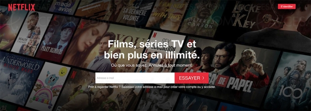 Netflix débit réduit de 25%, la vérité sur la méthode employée