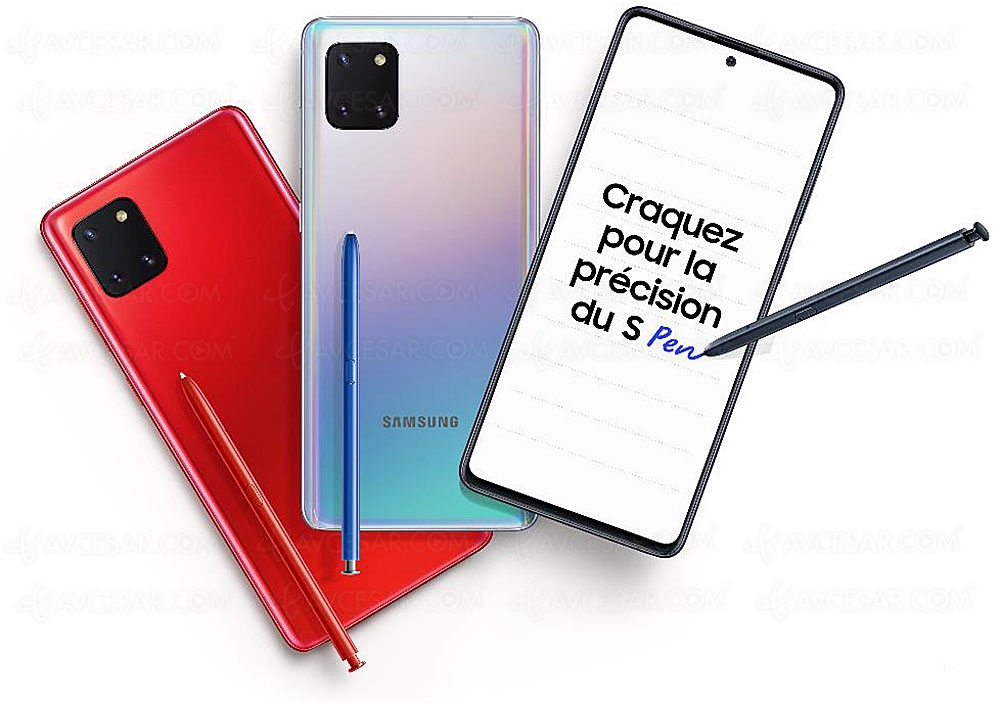 Samsung Galaxy Note10&nbsp;Lite, le smartphone pro&nbsp;pour&nbsp;tous