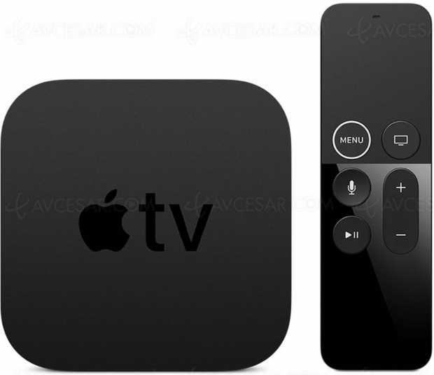 Nouveau boîtier Apple TV 6 en novembre, jusqu’à 128 Go de stockage ?