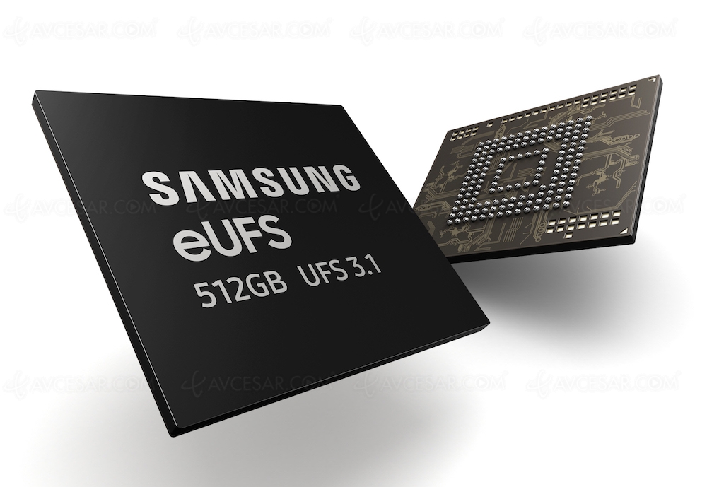 Samsung produit la mémoire de stockage smartphone la plus rapide&nbsp;au&nbsp;monde