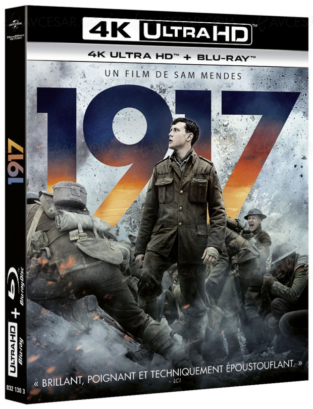 Planning 4K Ultra HD jusqu'en août 2020 : 1917, Les dents de la mer, Top Gun, Gladiator, La reine des neiges 2, The Gentlemen