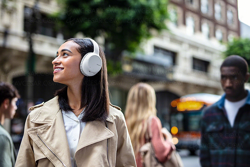 Sony WH-CH710N, casque arceau Bluetooth et&nbsp;réduction de&nbsp;bruit&nbsp;active