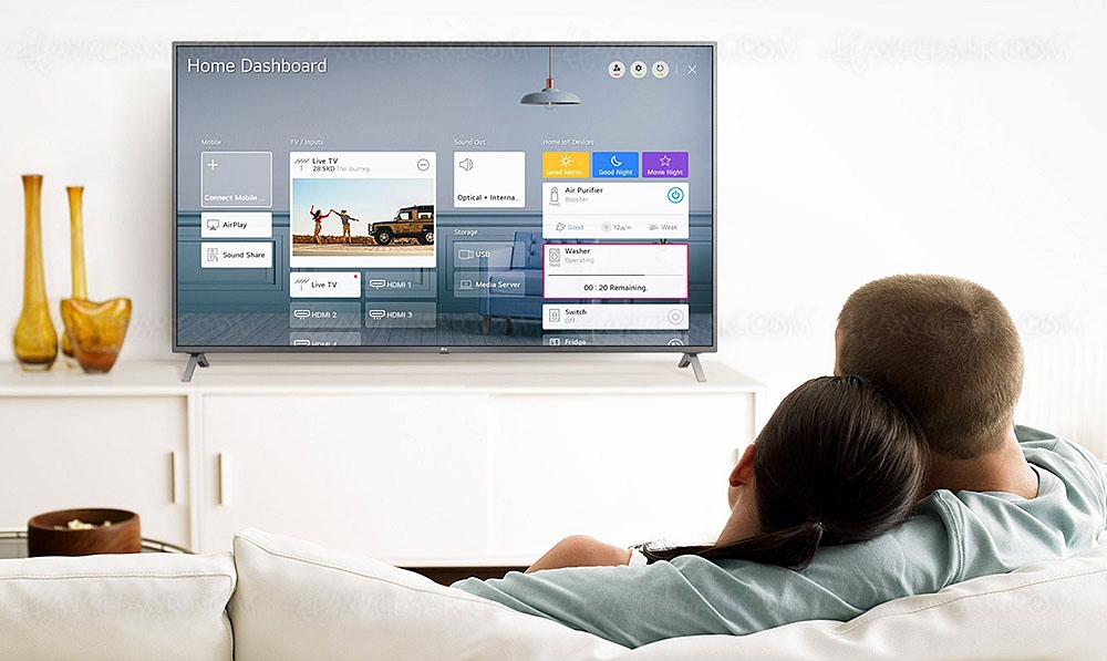 TV LED NanoCell Ultra HD LG&nbsp;NANO806, 49'', 55" et&nbsp;65" au&nbsp;programme