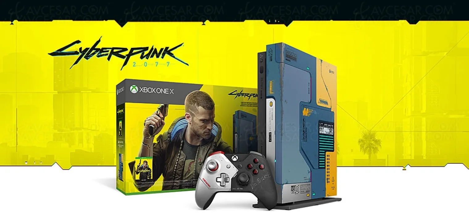 xbox-one-x-et-manette-editions-speciales-cyberpunk-2077