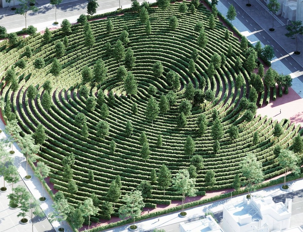 Découvrez la première image du projet de parc spécial «&nbsp;distanciation&nbsp;sociale&nbsp;»