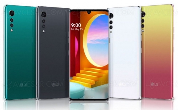 Nouveau smartphone design LG Velvet : caractéristiques techniques dévoilées
