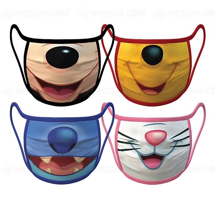Masques Disney, Star Wars, Pixar, Marvel, pour la bonne cause&nbsp;(#coronavirus)