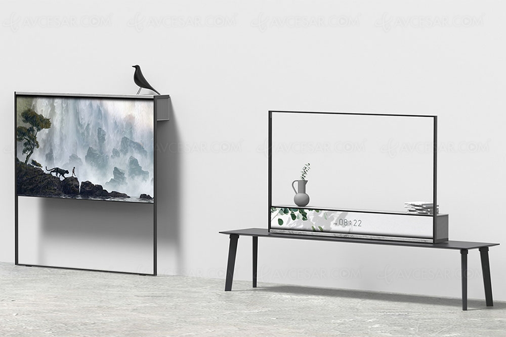 Enfin, le téléviseur enroulable qu’on&nbsp;attendait&nbsp;?&nbsp;(concept)