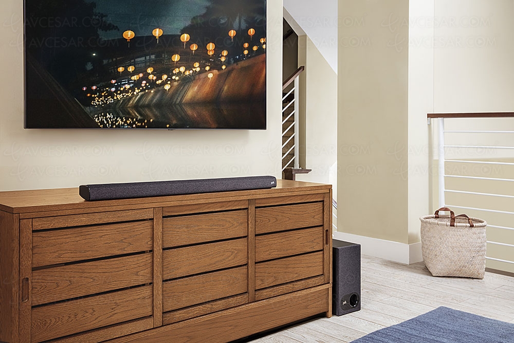 Polk Signa S3, barre sonore&nbsp;2.1 Bluetooth, Chromecast et compatible Google&nbsp;Assistant