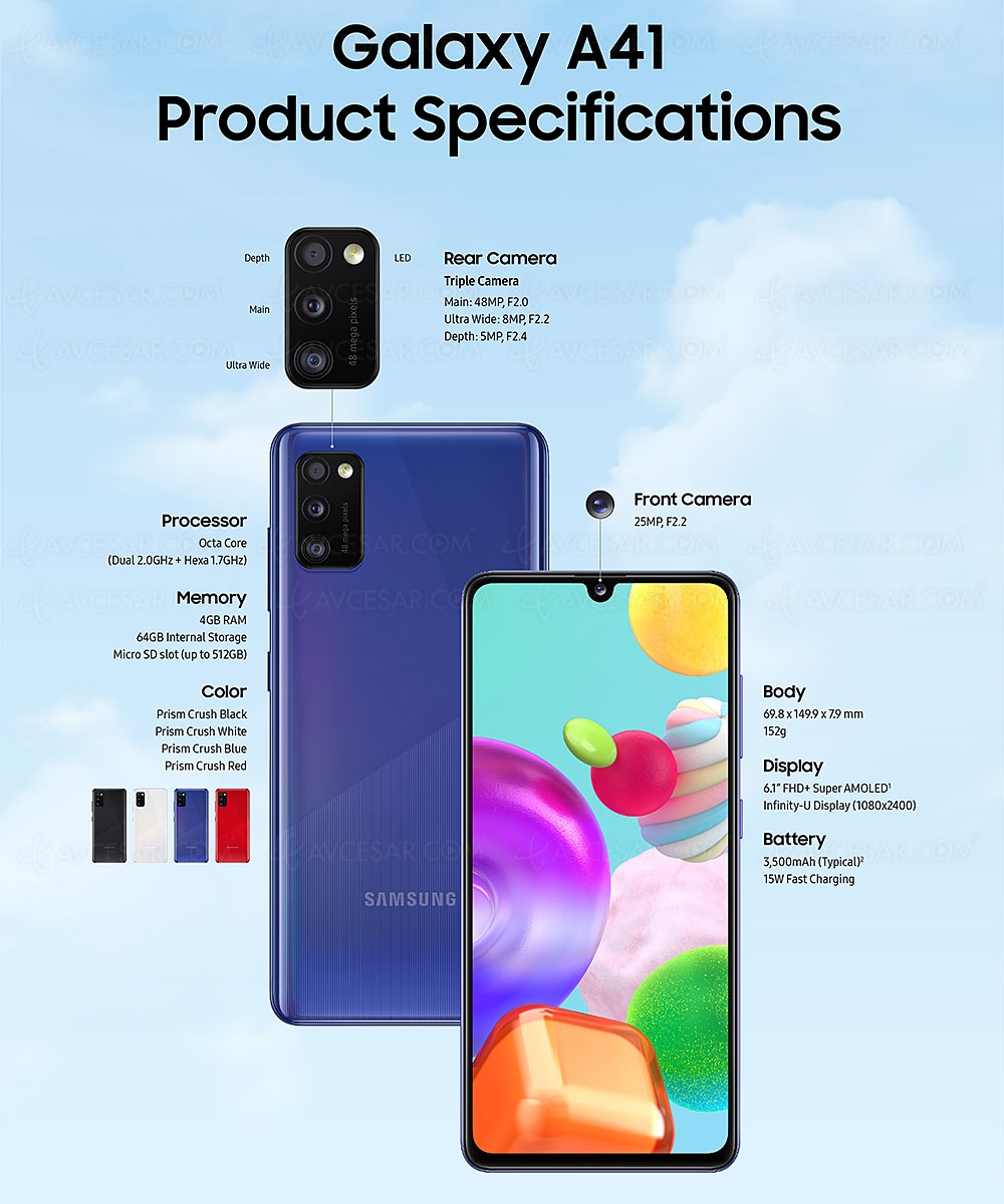 amazon samsung galaxy a 41