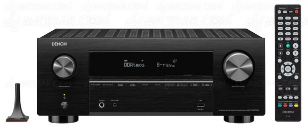 Denon AVC-X3700H : 9.2, HDMI 2.1, HDR Dolby Vision, HDR10+, AirPlay 2, Heos…
