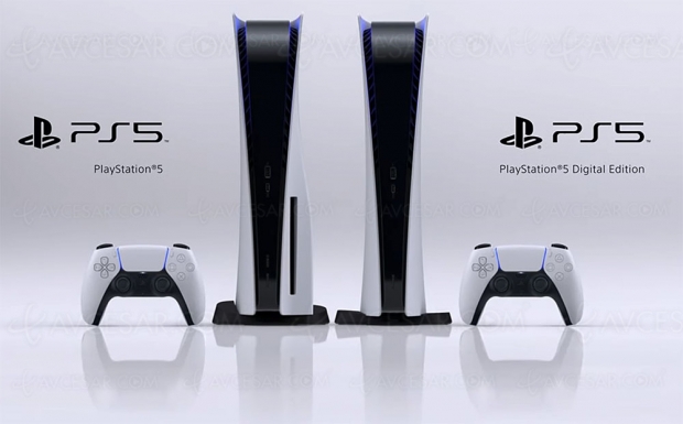 Design de la PlayStation 5 confirmé par Sony