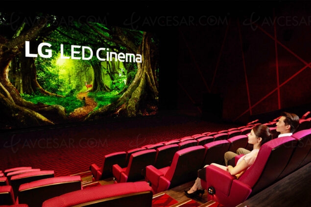 Premier écran de cinéma LG LED Cinema&nbsp;Display à&nbsp;Taiwan
