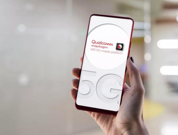 Smartphones 5G moins chers avec le nouveau processeur Snapdragon