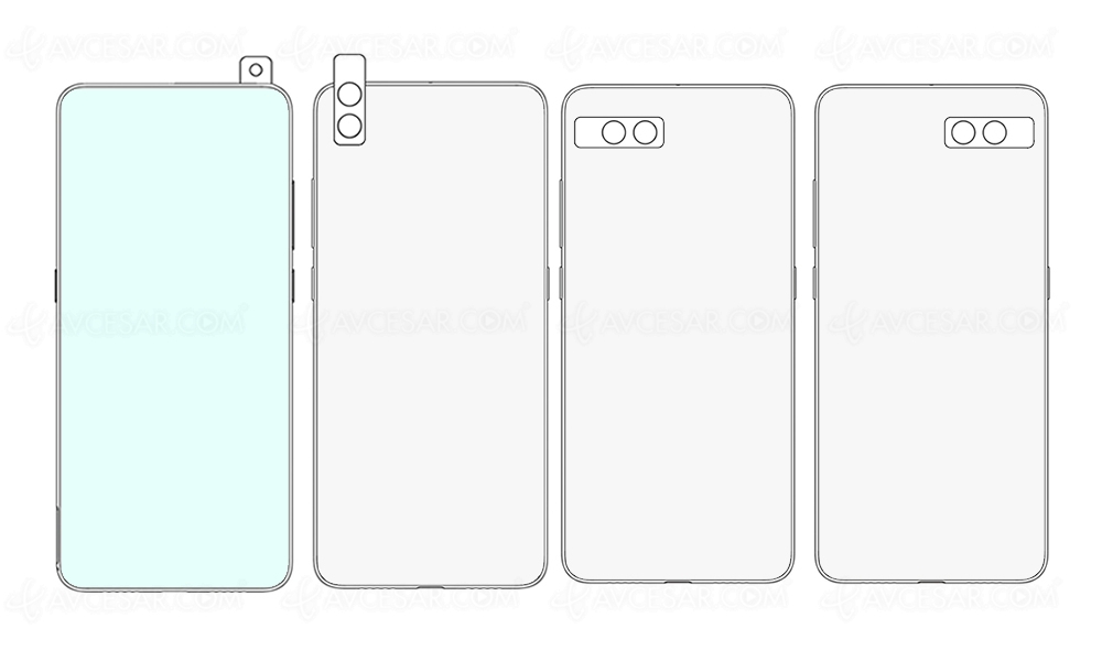 Smartphone Xiaomi avec capteur photo rotatif&nbsp;(brevet)